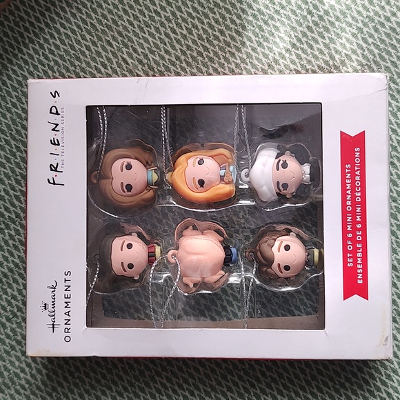Friends Hallmark ornaments Christmas mini ornaments - Picture 3 of 6